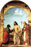CIMA da Conegliano, The Incredulity of St. Thomas with St. Magno Vescovo fg